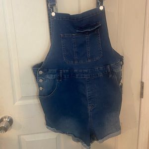 Shein shorts overalls worn once